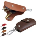 Unisex Door Car Faux Leather Key Holder Bag Purse Case