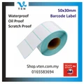 NEW!! Waterpoof Oil Proof Scratch Proof Thermal Barcode Label Sticker 50x30mm 800pcs/roll Label Bar Cod ???