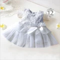 Baby Girl Cute Sleeveless Summer Bow Net Yarn Princess Dress 0-2Age(#13 - #24)