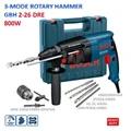 BOSCH GBH2-26DRE 26MM HEAVY DUTY SDS ROTARY HAMMER WITH FREE GIFTS