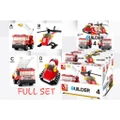 Lego Sluban 4SET (FIRE) Complete Set