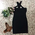 Little black dress.