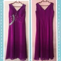 Vintage purple dress