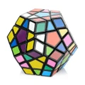 Spring Adjustable Magic Dodecahedron Megaminx Rubik Cube - Multicolor