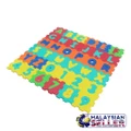 OPTIWAY Number and Alphabet Eva Foam Puzzle Color Mat Baby Child Learn and Play