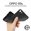 Oppo R9S back case TPU rubber phone case Matte surface design