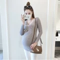 Maternity Comfortable Long Sleeve Sweater Top