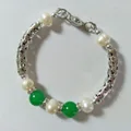 Original Sabah Pearl with jade bracelet