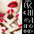 Nail Art Transfer Sticker Tips Decal Manicure Decoration
