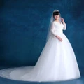 Plus Size Long Sleeve Wedding Dress