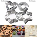1Set/12Pcs Stainless Steel Cake Cookie Egg Fondant Mould Mold Sugarcraft Cutter