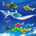 Electronic Lighting Swimming Shark Toys Bathing