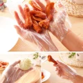 100pcs Plastic Disposable Gloves Restaurant Home Service Catering Hygiene