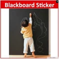 60cm*200cm Blackboard Whiteboard Wall Sticker Free Chalks Free Marker Pen Black