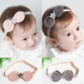 Baby Toddler Cute Girls Kids Sequins Five-pointed Star Bowknot Elastic Hairband