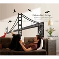 Famous City Architecture Wall Stickers Living Room Stickers San Francisco
