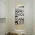 DIY New Characters Wall sticker Quote letter Doors Stickers Glass Window Decals