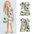 IU 0-5T Baby Kids Girls Dress Child Toddler Princess Floral Dresses