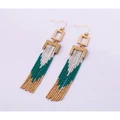 New fashion personalized exaggerated punk tassel earrings