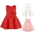 Girls Sleeveless Lace Princess Dress party dress red dress