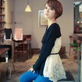 1602 Joint Lacey Top With Strap