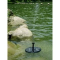 Solar Power Fountain Water Pump Floating Panel Pool Garden Plants Pond