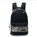Unisex Fashion Travel Backpack Black Bags School Bag Rucksack Kids Boys Girl