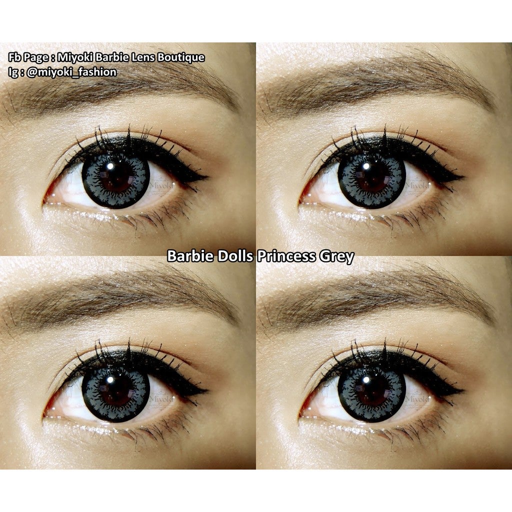 Barbie Dolls Princess Grey (Angel) (big eyes effect)