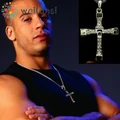 The Fast And The Furious Dominic Torettos Cross Pendant Chain Necklace