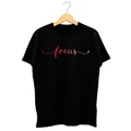FOCUS CASUAL SMART COOL FASHION DOPE GRAPHIC BLACK T-SHIRT 67