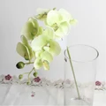 Artificial Butterfly Orchid Silk Flower Wedding Home Decor-Green Color