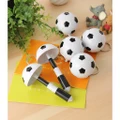 football shape ballpoint pens key chains retractable pen students small prizes