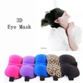3D polyester fibre eye Mask Relaxing Spa Yoga Sleeping Mask