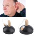 Rechargeable Hearing Aids Sound Voice Amplifier Behind The Ear EU Plug