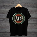 VICTORIA BEER FASHION CASUAL DOPE TREND GRAPHIC BLACK T-SHIRT 05