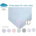 Comfy Living Cot Fitted Sheet Cover (70cm x130cm)