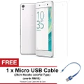 Sony Xperia XA1 Premium Tempered Glass + FREE Noodle Micro Cable