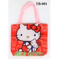 Hello Kitty Frozen Tote / Zippered Canvas Nylon Bag