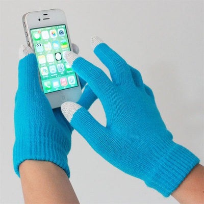 Unisex Touch Screen Gloves for Smart Phone Tablet Full Finger Winter Mittens