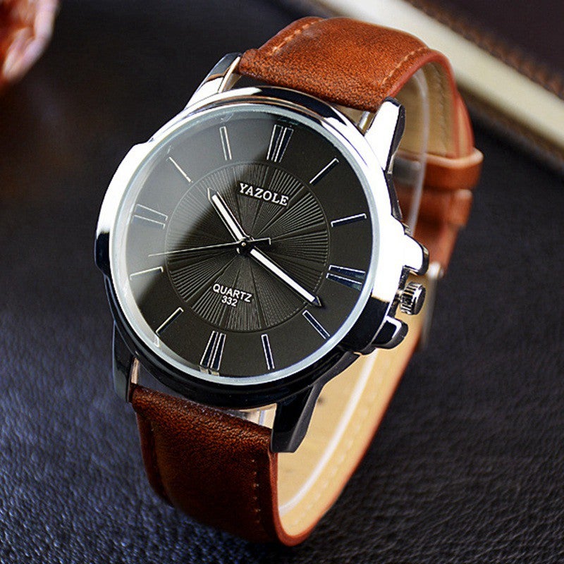 YAZOLE 332 Top Luxury Men Analog Fashion Sports Quartz Watch Jam Tangan Lelaki