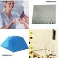 Square Mirror Wall Stickers 3D Decal Mosaic Home Wash Room Window Decor DIY