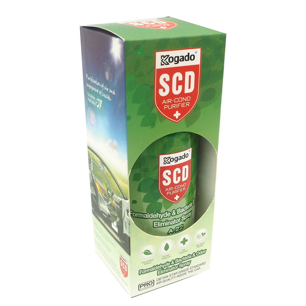Kogado SCD Car Air-Conditioner Purifier Spray, Air Freshener For Car Air Conditioner - Pewangi Kereta