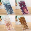 Liquid Glitter Quicksand Clear Soft Phone Case Cover For HUAWEI P8 LITE