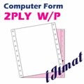 Sonoform 2ply NCR W/P Colour Computer Form ( White / Pink ) 400 FANS / Dot Matrix Printer Paper Computer Paper