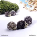 Mini Miniature Animal Small Hedgehog Micro Landscape Dollhouse Resin DIY