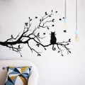 Removable PVC Cat Branch Wall Sticker Home Room Decor Decal