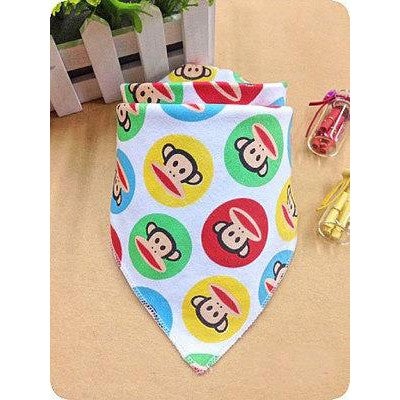 Baby Bandana Bib - Frank Monkey