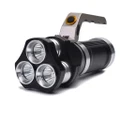 Three Head Of Portable LED Searchlight Hunting, Self-defense, Daily Carry