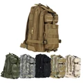 FREE SHIPPING Men Canvas Camping Travel Backpack