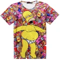 HOMER SIMPSON OVER DOSE - 3D TSHIRT